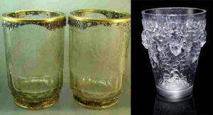 старинные стаканы - настоящие произведения искусства фото