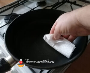 Чугунную посуду необходимо протирать насухо